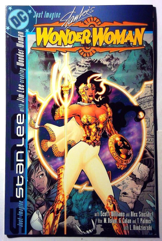 Just Imagine Wonder Woman #1 (DC Comics, 2001), raw, ungraded comic book — front cover