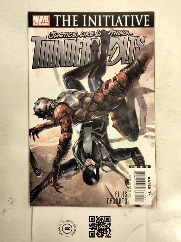 Thunderbolts #114 (Marvel Comics, 2007), raw comic book in NM condition — front cover