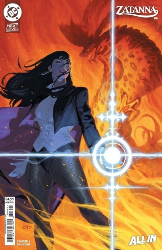 Zatanna #6 (DC Comics, 2026), raw, ungraded comic book — front cover