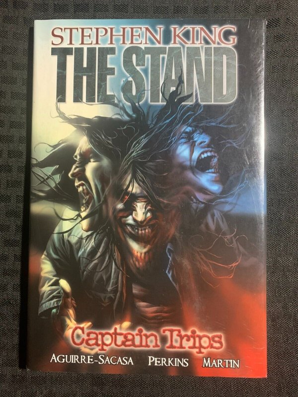 2009 THE Stand Captain Trips by Stephen King Hardcover Sealed Marvel Comics (Marvel Comics, 2009), raw, ungraded comic book — front cover