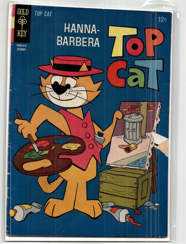 Top Cat #20 (1966), raw, ungraded comic book — front cover