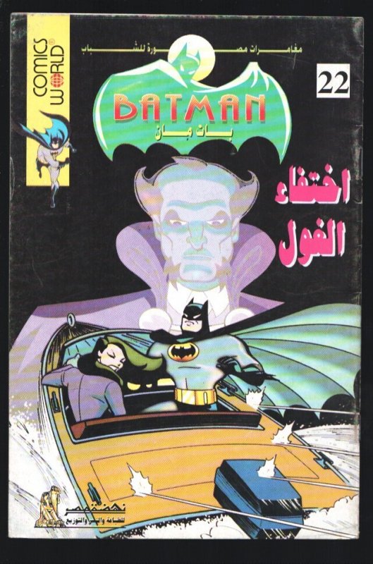 Batman #22 (DC Comics), raw comic book in VG condition — front cover