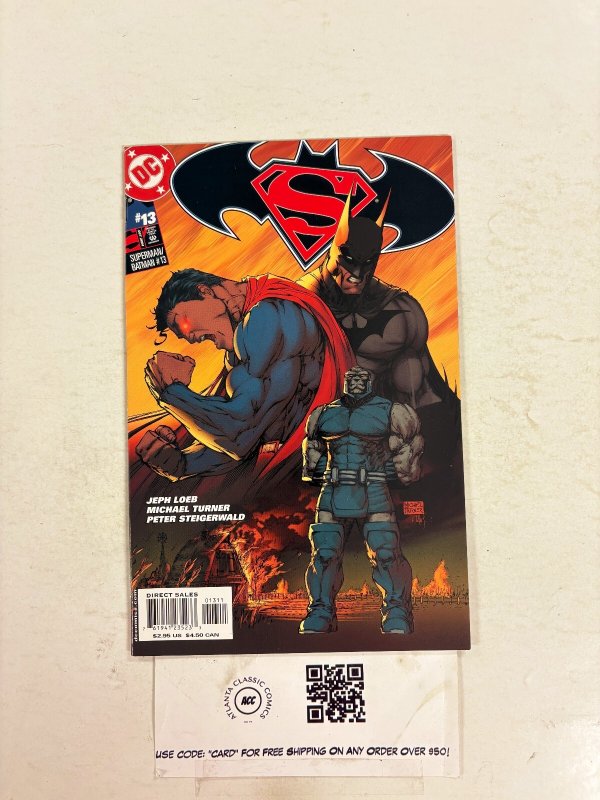 Superman Batman #13 (DC Comics), raw comic book in NM condition — front cover