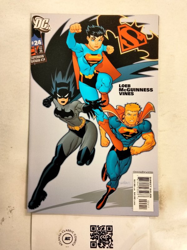 Batman Superman #24 (DC Comics), raw comic book in NM condition — front cover