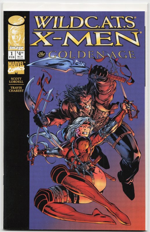 WildC.A.T.S/X-Men: The Golden Age #3 (1997), raw, ungraded comic book — front cover