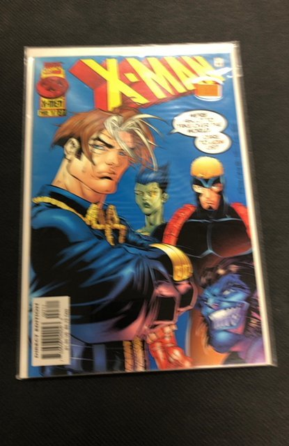 X-Man #27 (Marvel Comics, 1997), raw, ungraded comic book — front cover