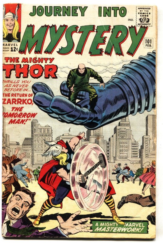 Journey into Mystery #101 (Marvel Comics, 1964), raw, ungraded comic book — front cover