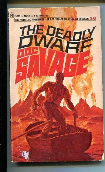 Pulp: Doc Savage-The Deadly Dwarf #28, raw, ungraded comic book — front cover