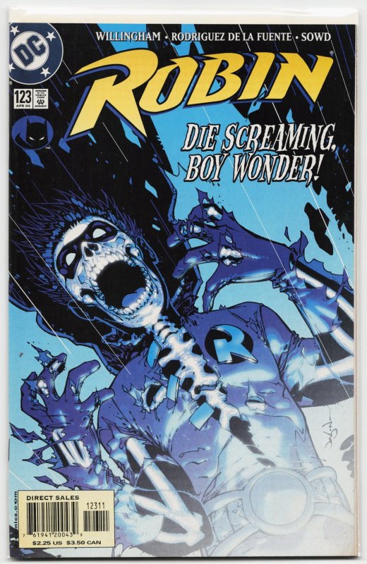 Robin #123 (DC Comics, 2004), raw, ungraded comic book — front cover