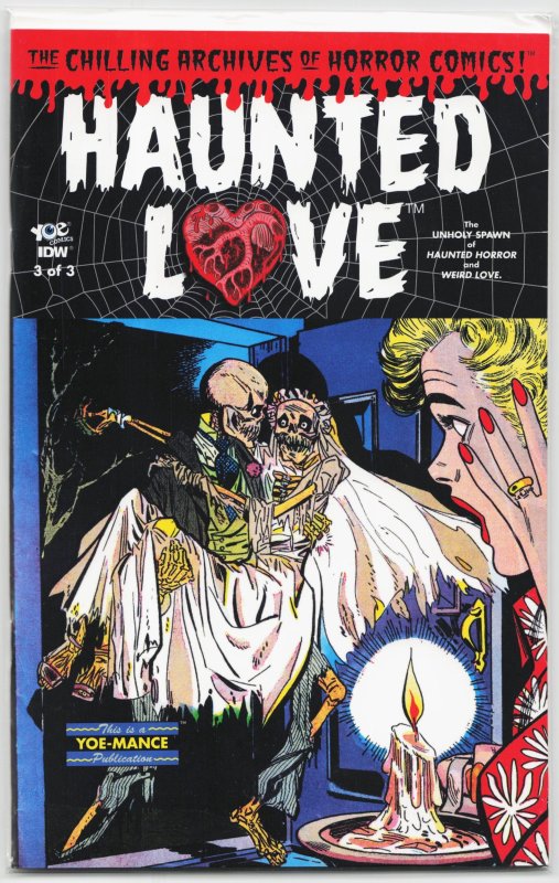 Haunted Love #3 (2016), raw, ungraded comic book — front cover