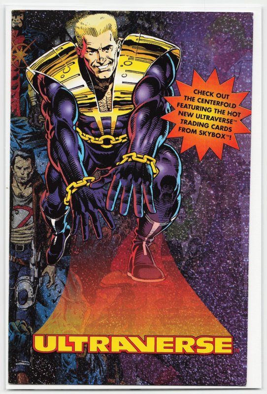 Ultraverse (1993) (Malibu Comics, 1993), raw, ungraded comic book — front cover