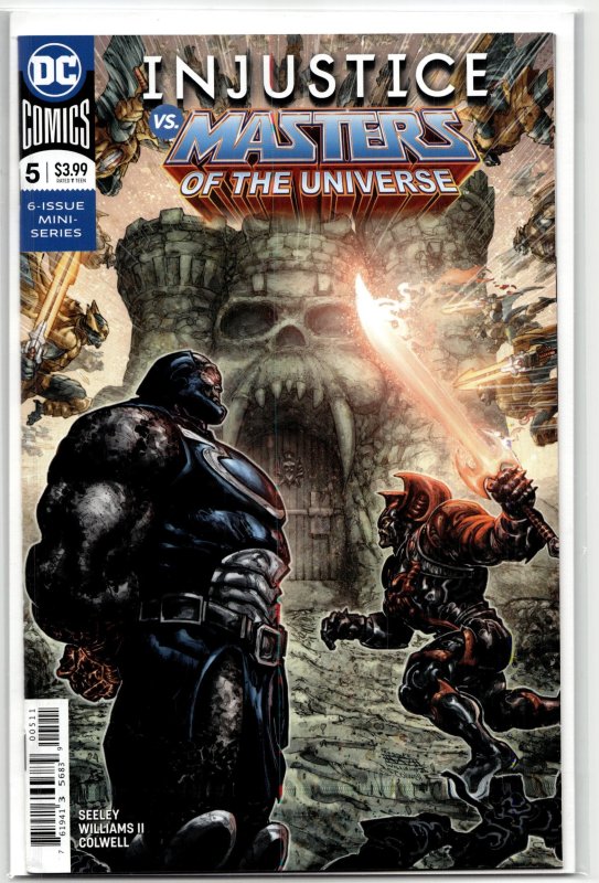 Injustice vs. Masters of the Universe #5 (DC Comics, 2019), raw, ungraded comic book — front cover