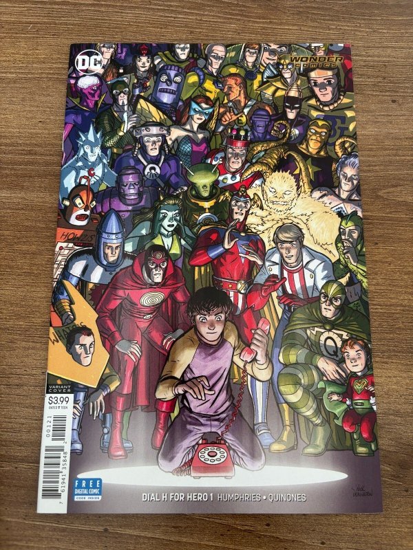 Dial H for Hero #1 (2019), raw comic book in NM condition — front cover