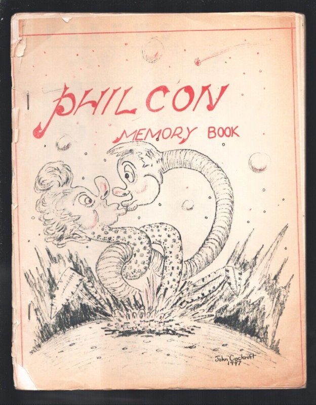 Phil Con (World Con #5 (1947), raw, ungraded comic book — front cover