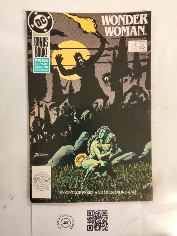 Wonder Woman #18 (DC Comics), raw comic book in NM condition — front cover