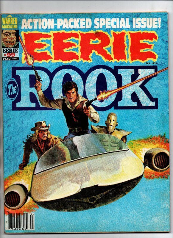 Eerie #99 (Warren Publishing, 1979), raw comic book in FN/VF condition — front cover