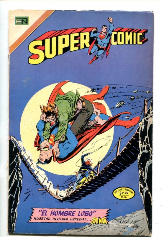 Super Comic #92-1974-DC-SUPERMAN-VIGILANTE-WEREWOLF-fn (DC Comics), raw, ungraded comic book — front cover