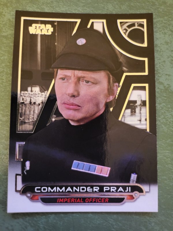 2018 Star Wars Galactic Files #ANH-26 Commander Prakji (2018), raw, ungraded comic book — front cover