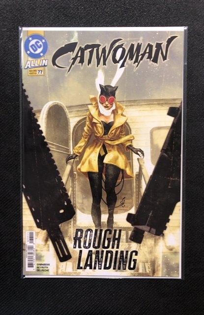 Catwoman #77 (DC Comics, 2025), raw, ungraded comic book — front cover