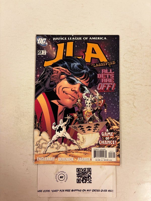 JLA Clazsified #23 (DC Comics), raw comic book in NM condition — front cover