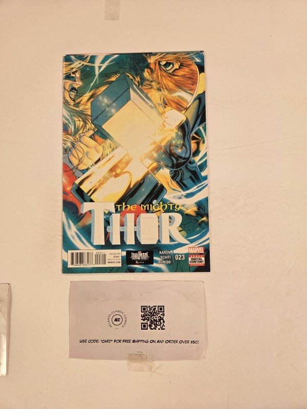 Mighty Thor #23 (Marvel Comics), raw comic book in NM condition — front cover
