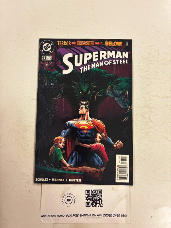 Superman the Man of Steel #93 (DC Comics), raw comic book in NM condition — front cover