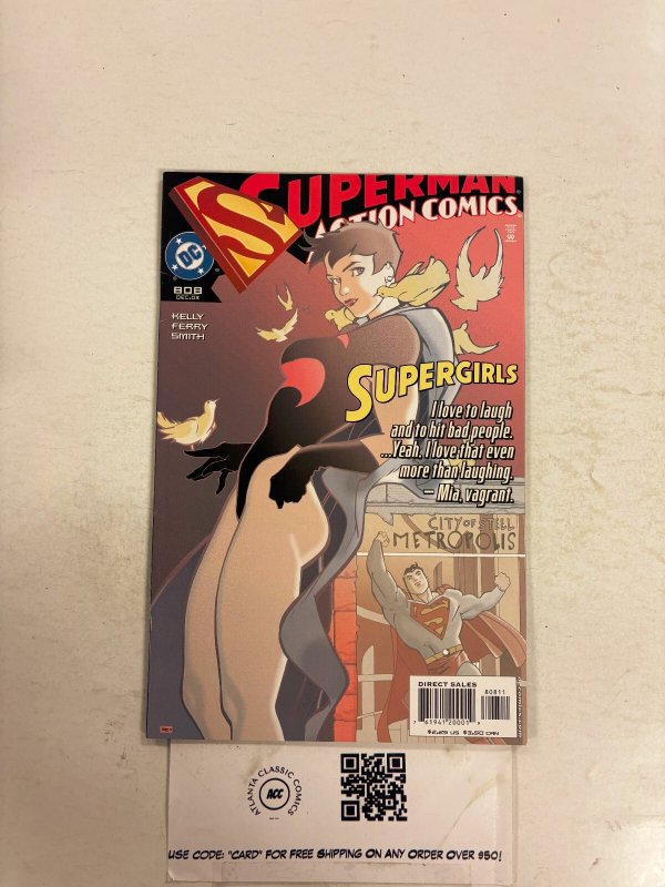 Action Comics #808 (DC Comics), raw comic book in NM condition — front cover
