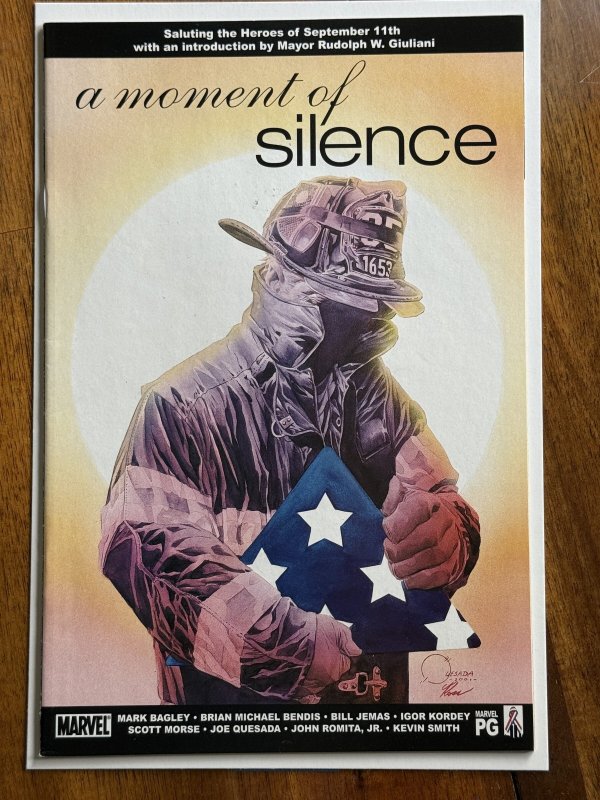 A Moment of Silence #? – Marvel Comics (2001) 9.0 Vf/nm (Marvel Comics, 2001), raw comic book in VF/NM 9.0 condition — front cover