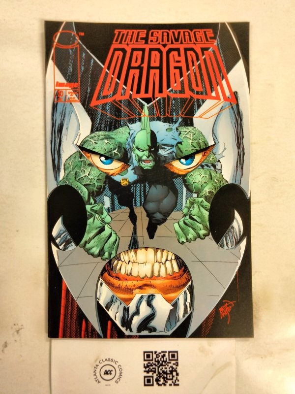 The Savage Dragon #20 (Image Comics), raw comic book in NM condition — front cover