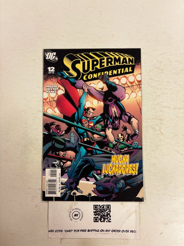 Superman Confidential #12 (DC Comics), raw comic book in NM condition — front cover