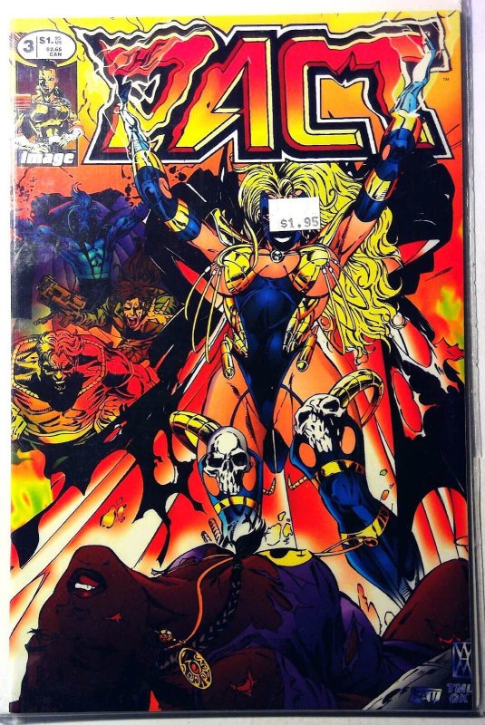 Pact #3 (Image Comics, 1994), raw, ungraded comic book — front cover