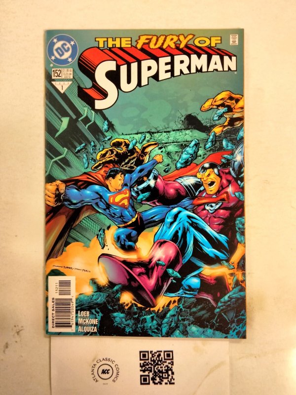 Superman #152 (DC Comics), raw comic book in NM condition — front cover