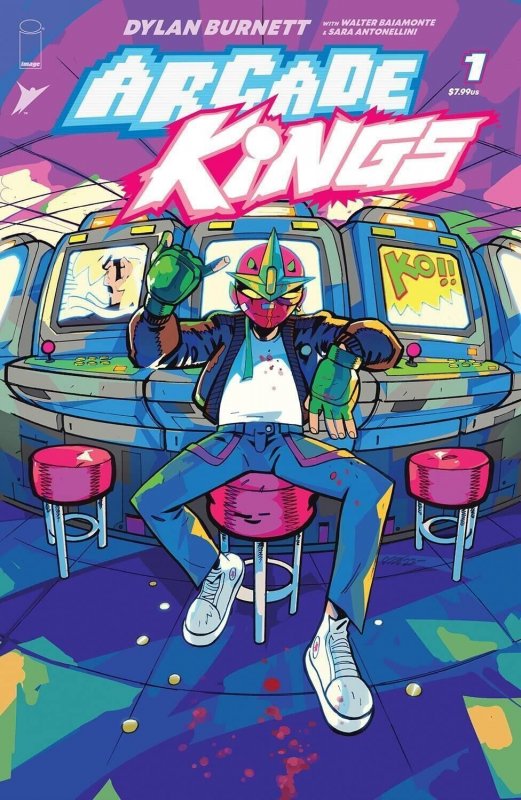 Arcade Kings #1 (Image Comics, 2023), raw comic book in NM condition — front cover