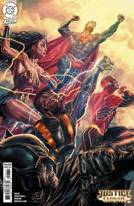 Justice League Unlimited #5 (2024), raw comic book in NM condition — front cover