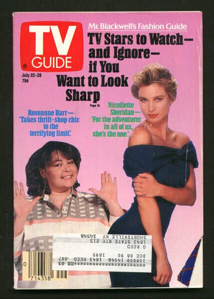 MAG: TV Guide July #1 (1989), raw, ungraded comic book — front cover