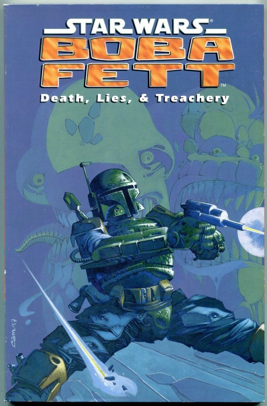 Star Wars Boba Fett: Death, Lies & Treachery Trade Paperback- 1st Print-, raw, ungraded comic book — front cover