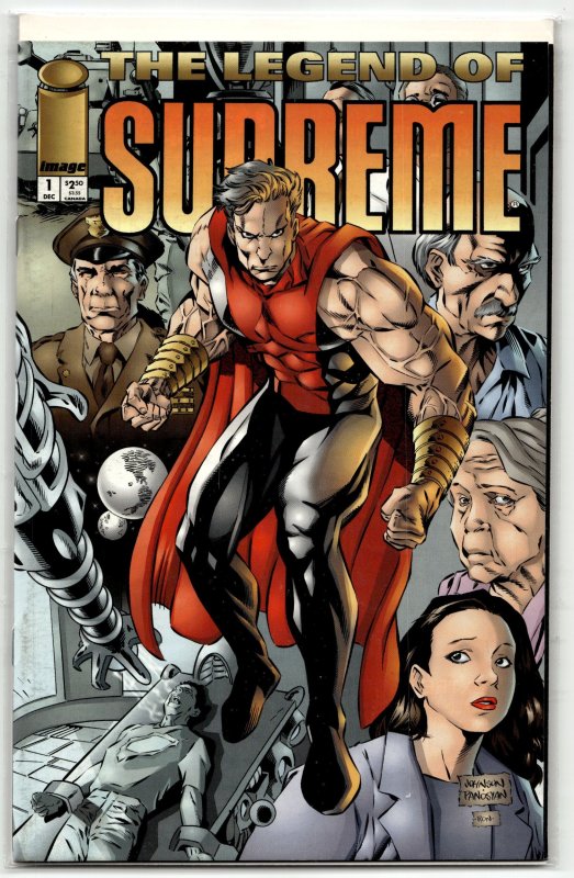 The Legend of Supreme #1 (1994), raw, ungraded comic book — front cover