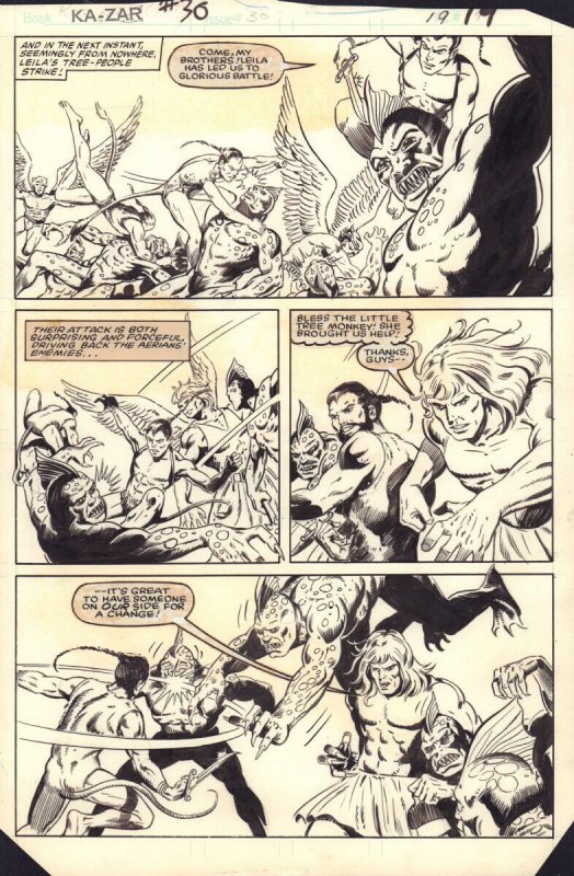 Ka-Zar the Savage #30 (Marvel Comics, 1984), raw, ungraded comic book — front cover