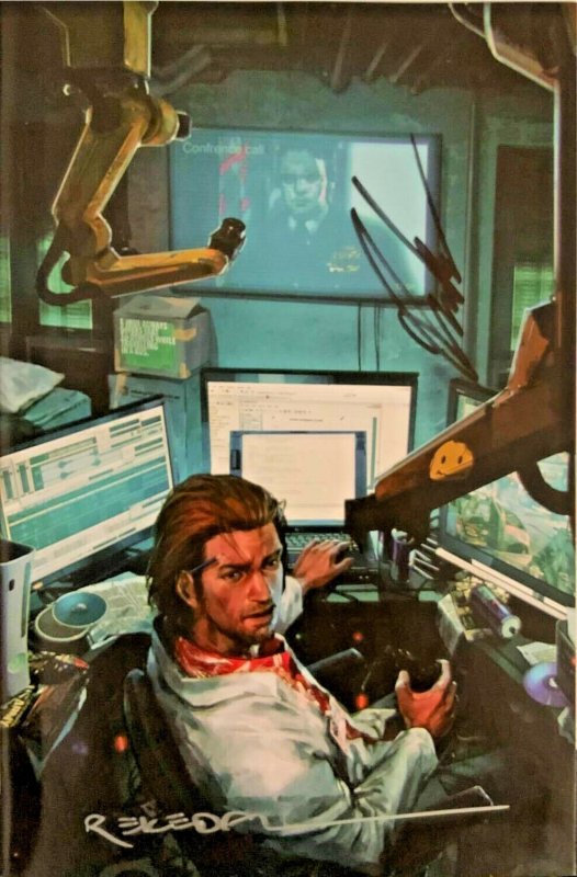 Think Tank #1, raw comic book in NM condition — front cover