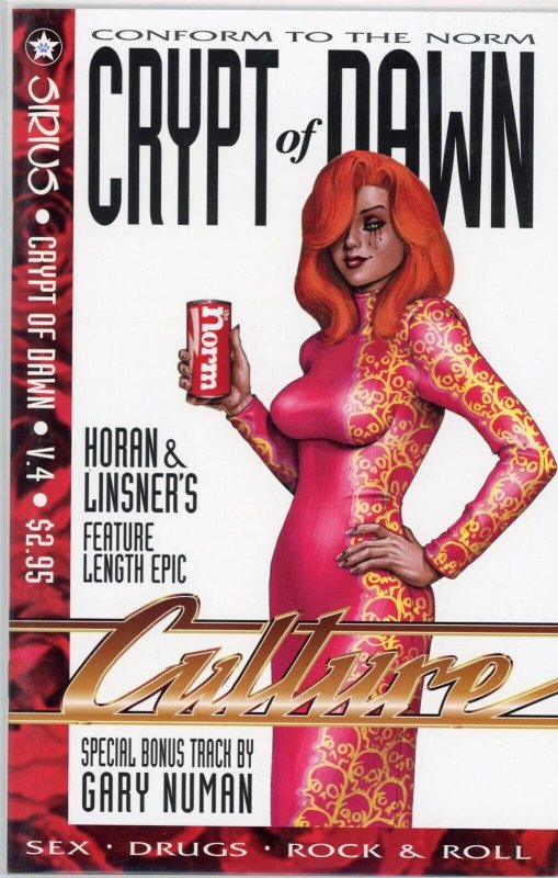 Crypt of Dawn #4 (1998), raw comic book in NM- 9.2 condition — front cover