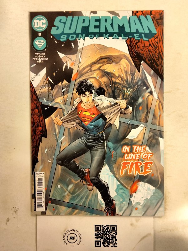 Superman Son of Kal-El #8 (DC Comics), raw comic book in NM condition — front cover