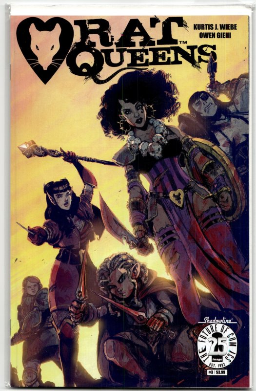 Rat Queens #3 (Image Comics, 2017), raw, ungraded comic book — front cover
