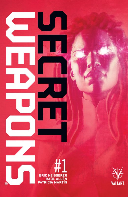 Secret Weapons #1 (2017), raw comic book in VF/NM condition — front cover