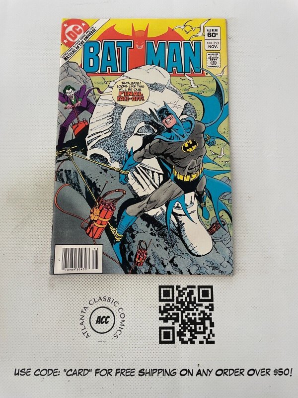 Batman #353 (DC Comics), raw comic book in NM condition — front cover