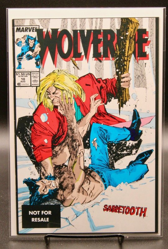 Wolverine #10 (Marvel Comics, 2006), raw comic book in VF+ 8.5 condition — front cover