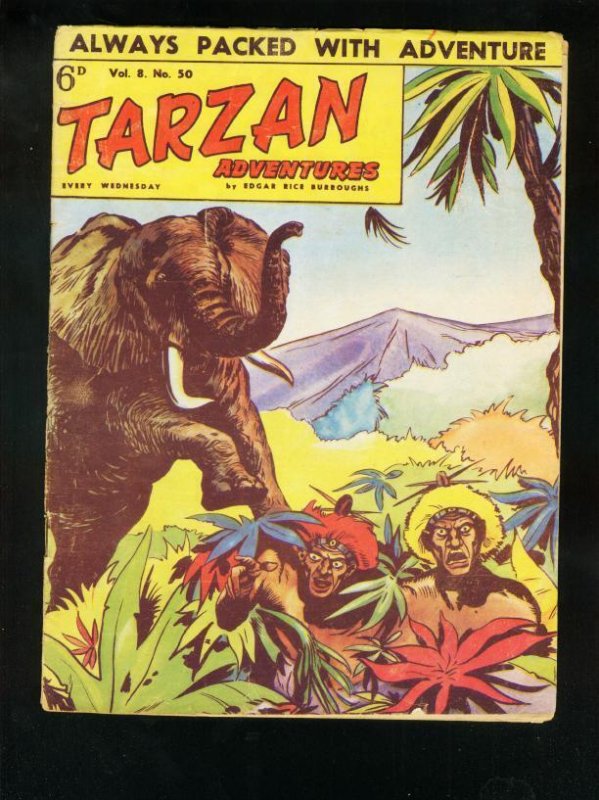 Tarzan Adventures--#--1959--COMIC Book--N/a--G/vg, raw comic book in VG condition — front cover