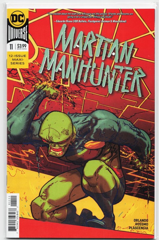 Martian Manhunter #11 (2020), raw, ungraded comic book — front cover