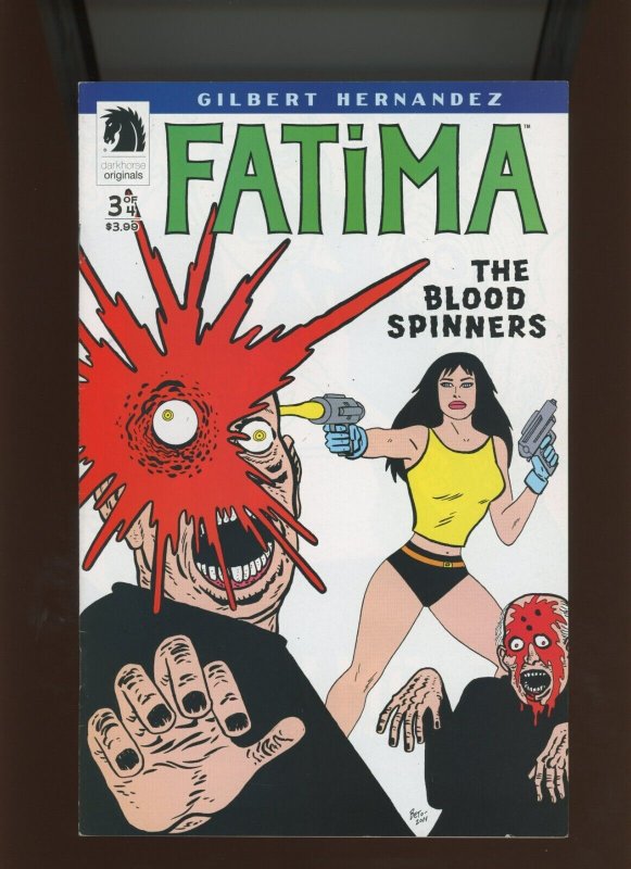 Fatima: The Blood Spinners #3 (2012), raw comic book in 7.0 condition — front cover
