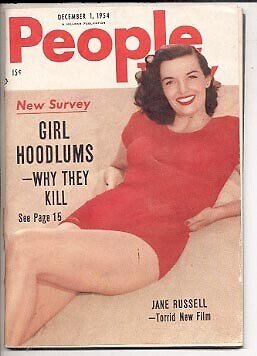 Mag: People Today 12/1/1954-Toy Collecting Issue G, raw, ungraded comic book — front cover