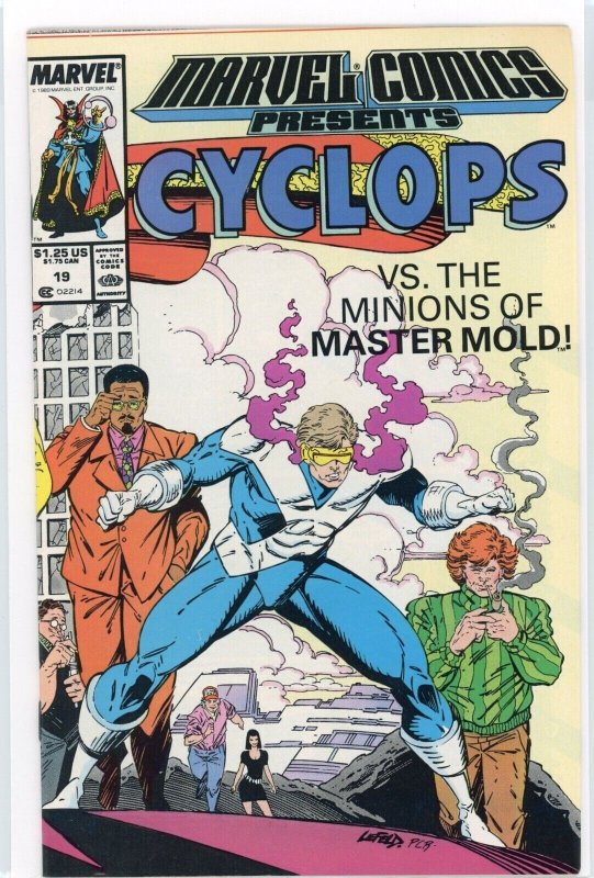 Presents #19 (Marvel Comics, 1989), raw comic book in NM- 9.2 condition — front cover